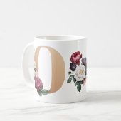 Monogramm Kaffeetasse (Vorderseite Links)