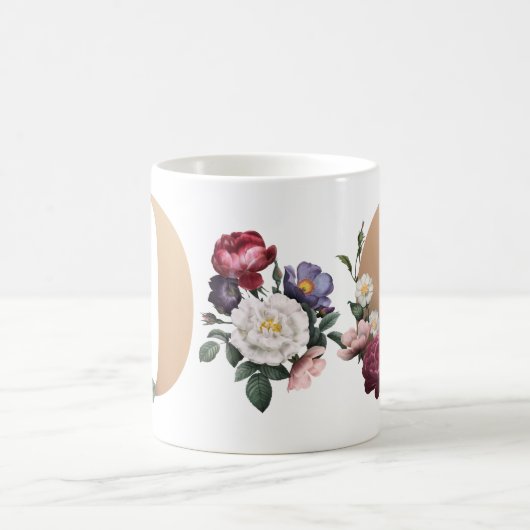 Monogramm Kaffeetasse (Mittel)