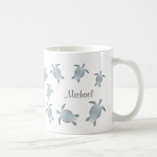 Monogramm Kaffeetasse (Rechts)