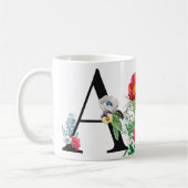 Monogramm Kaffeetasse (Links)