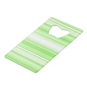 Monogramm Kalkstreifen Geldkarten Flaschenöffner (Rückseite Schrägansicht)