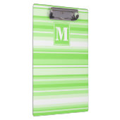 Monogramm Kalkstreifen Klemmbrett (Rechts)