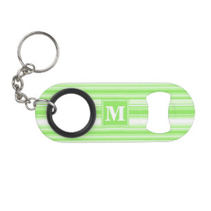 Monogramm Kalkstreifen Mini Flaschenöffner