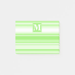Monogramm Kalkstreifen Post-it Klebezettel