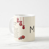 Monogramm KANN DAS LORD BLESS, DAS SIE HABEN, | Ch Kaffeetasse (Vorderseite Links)
