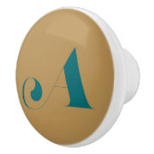 Monogramm Keramikknauf (Rechts)