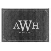 Monogramm-Khalkboard