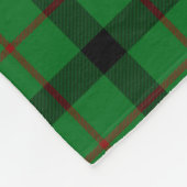 Monogramm Kincaid Tartan Fleecedecke (Ecke)