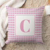Monogramm Kissen - Kinderzimmer Pink (Decke)