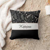 Monogramm-Kissen Kissen (Decke)