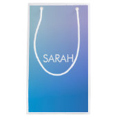 Monogramm Kleine Geschenktüte (Vorderseite)