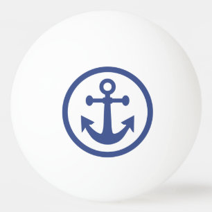 Monogramm-Klingeln pong Ball des Seeankers Tischtennisball