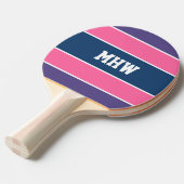 Monogramm-Klingeln pong Paddel des Tischtennis Schläger (Vorderseite)