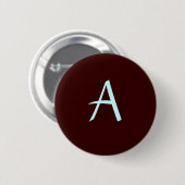 Monogramm-Knopf Button (Vorne & Hinten)