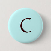 Monogramm-Knopf "C " Button (Vorderseite)