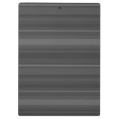 Monogramm-Kohlenstreifen Klemmbrett (Rückseite)