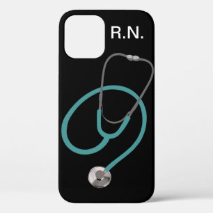 Monogramm Krankenpfleger Theme R.N. Case-Mate iPhone Hülle