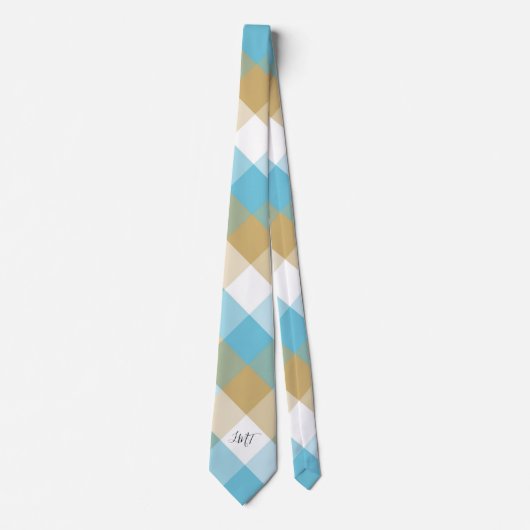 Monogramm Krawatte (Vorderseite)