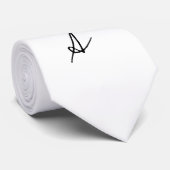 MONOGRAMM-KRAWATTE KRAWATTE (Gerollt)