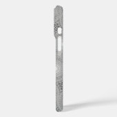 Monogramm-Kreismuster Case-Mate iPhone Hülle (Rückseite / Links)