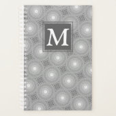 Monogramm-Kreismuster Planer (Vorderseite)