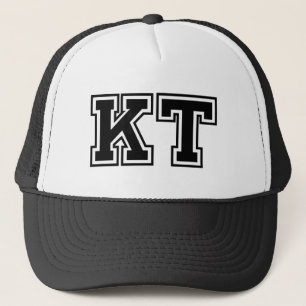 Monogramm "KT" Truckerkappe