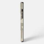 Monogramm-Kunst der Waffe | iPhone Hülle (Linke Seite)
