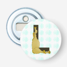 Monogramm L Cartoon Pony Personalisiert