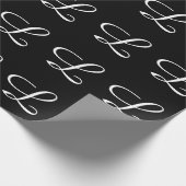 MONOGRAMM L GESCHENKPAPIER (Ecke)