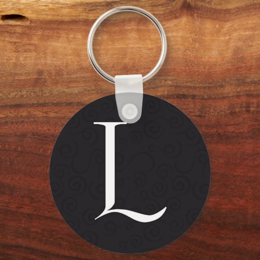 Monogramm L Schlüsselanhänger (Vorderseite)