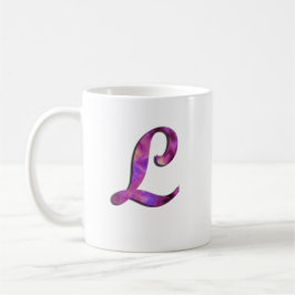 Monogramm L Tasse