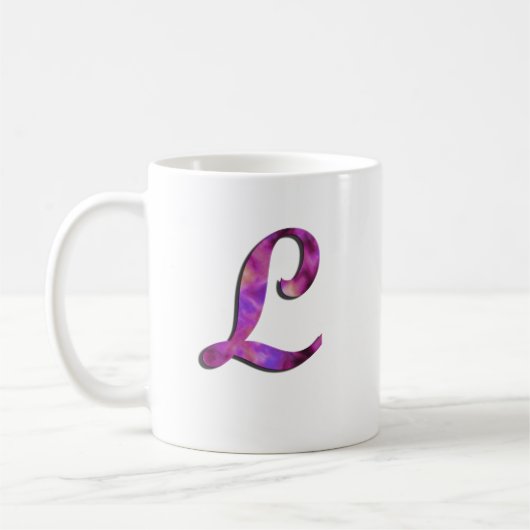 Monogramm L Tasse (Links)