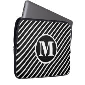 Monogramm Laptopschutzhülle (Vorne Rechts)