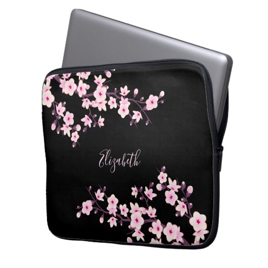 Monogramm Laptopschutzhülle (Vorderseite Links)