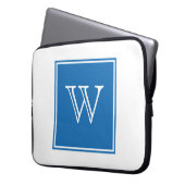 Monogramm Laptopschutzhülle (Vorderseite Links)
