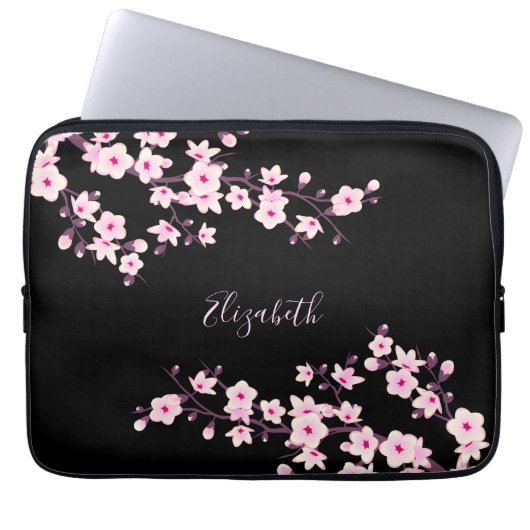 Monogramm Laptopschutzhülle (Vorderseite)