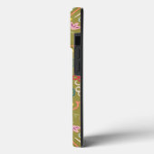 Monogramm, leicht grün und farbig Case-Mate iPhone hülle (Rückseite / Links)