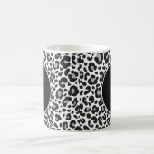 Monogramm-Leopard-Kaffee-Tassen Kaffeetasse (Mittel)