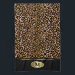 Monogramm-Leopard-Tierdruck Geschirrtuch<br><div class="desc">Monogramm-Leopard-Tierdruck-Tuch. Bleistift. 100% kundengerecht. Bereiten Sie vor, um die Kästen auszufüllen oder den BESONDERS ANFERTIGEN Knopf an zu klicken, um irgendwelche des Textes oder der Grafiken hinzuzufügen, zu bewegen, zu löschen oder zu ändern. Gemacht mit hohem Entschließungsvektor und/oder digitalen Grafiken für einen beruflichen Druck. ANMERKUNG: (DIESES IST EIN DRUCK. Alle...</div>