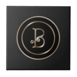 Monogramm ‚Letter B‘ Fliese
