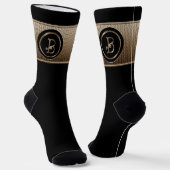 Monogramm ‚Letter B‘ Socken (Gewinkelt)