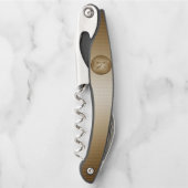 Monogramm "Letter K" Kellnermesser (Vorderseite)
