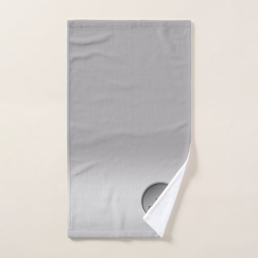 Monogramm ‚Letter L‘ Badhandtuch Set (Handtuch)