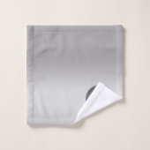 Monogramm ‚Letter L‘ Badhandtuch Set (Waschlappen)