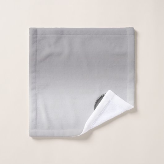 Monogramm ‚Letter L‘ Badhandtuch Set (Waschlappen)