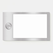 Monogramm "Letter V" Post-it Klebezettel (Vorderseite)