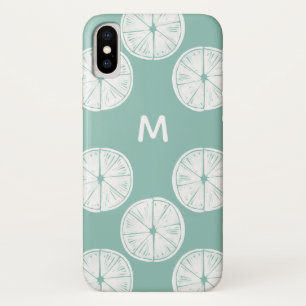 Monogramm ließ uns Taco über Liebe aquamarines Case-Mate iPhone Hülle
