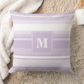 Monogramm lila Streifen (Decke)