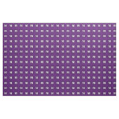 Monogramm lila Streifen Stoff (Yard (91,4 cm))