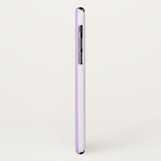 Monogramm lila und rosa vertikale Streifen Case-Mate iPhone Hülle (Hinten/Links)